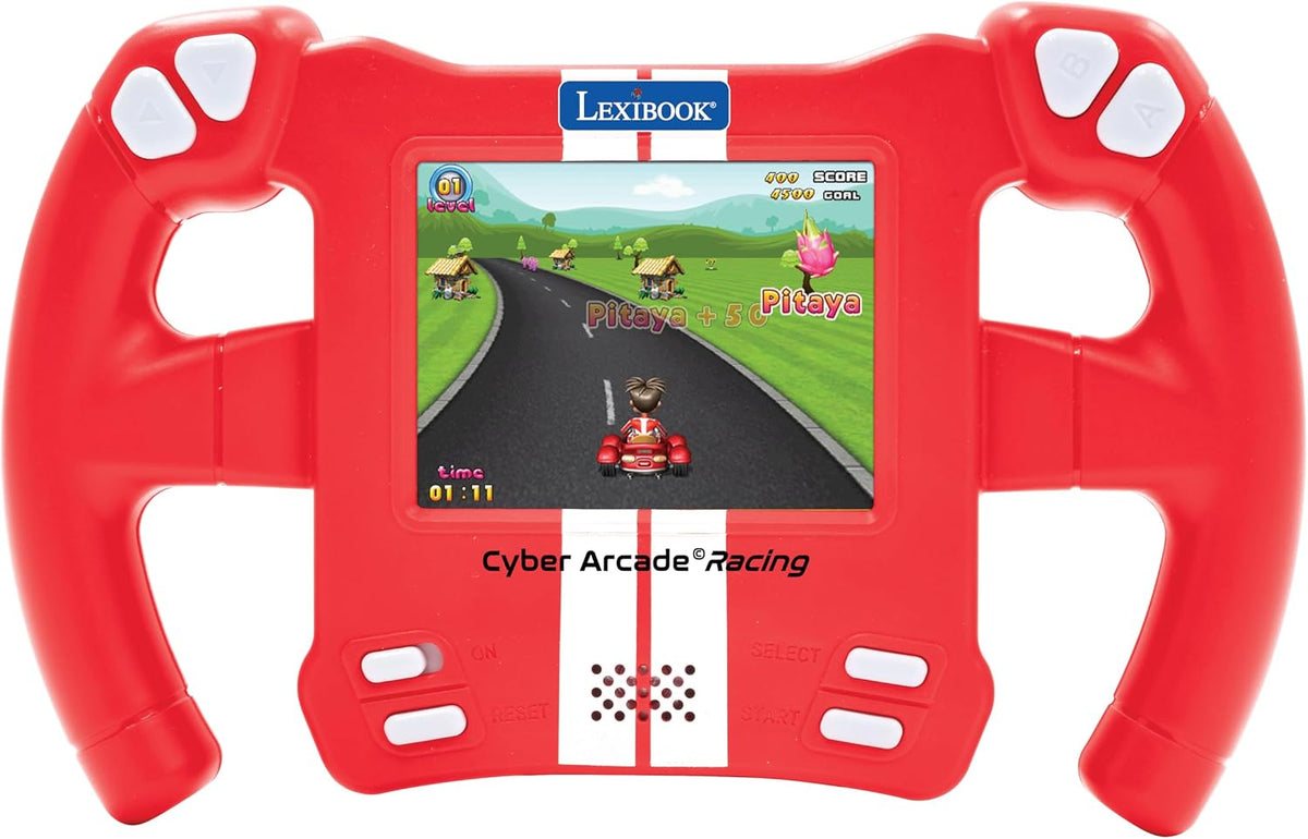Lexibook, Cyber Arcade Racing, consola de carreras controlada por m...