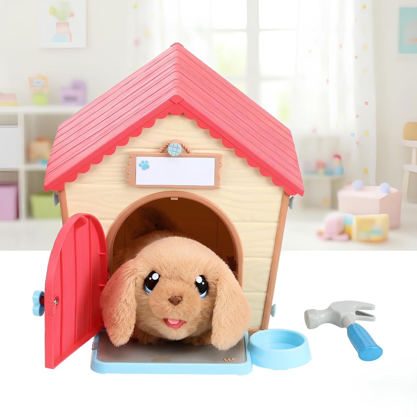 Little Live Pets My Puppy's Home Playset, juego interactivo par...