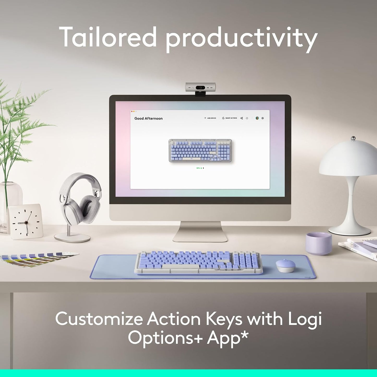 Logitech Alto Keys K98M Teclado mecánico inalámbrico Bluetooth con...