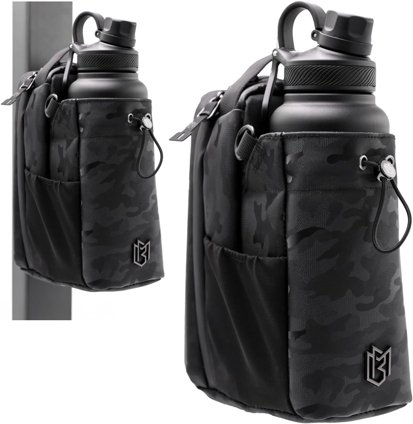 Bolsa magnética para botellas para hombres y mujeres, bolsa de gimn...