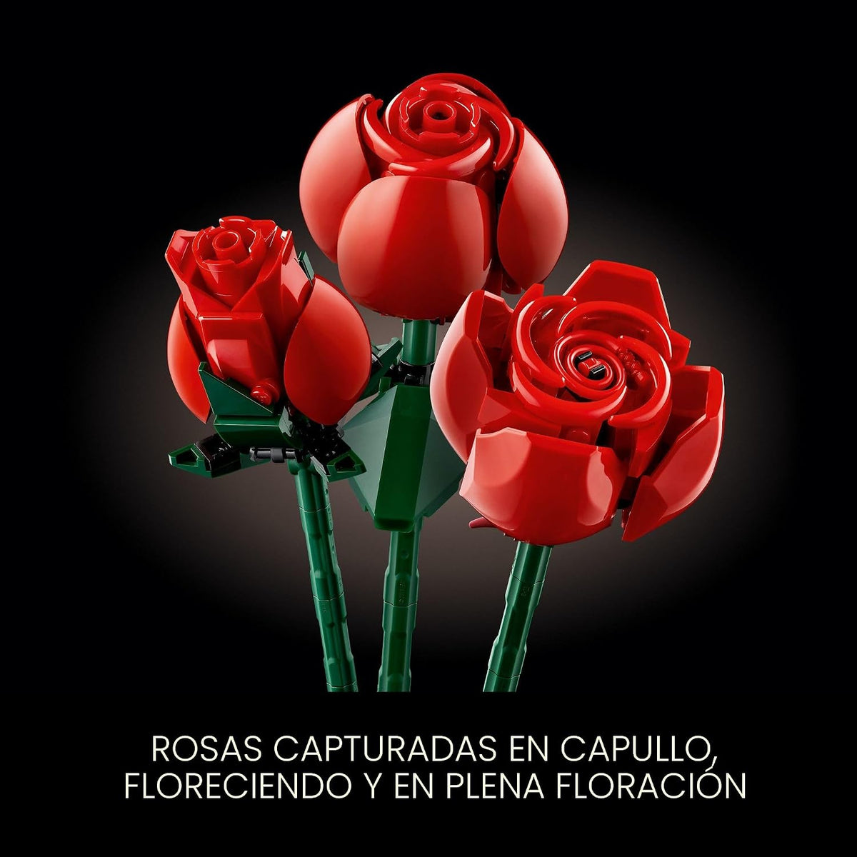 LEGO Botanicals - Ramo de rosas artificiales, juego de construcción...
