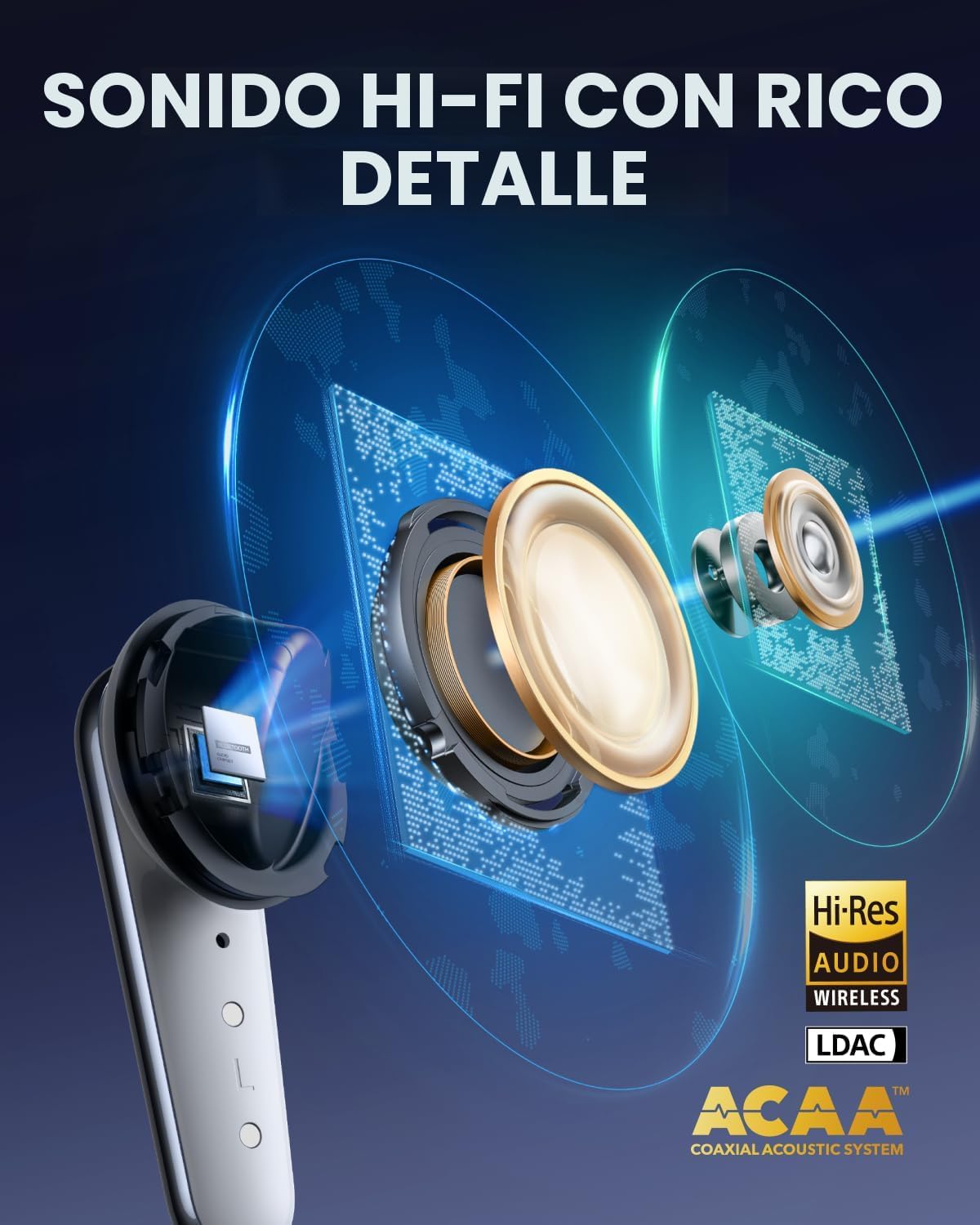 Soundcore Liberty 4 Pro de Anker, auriculares inalámbricos con canc...