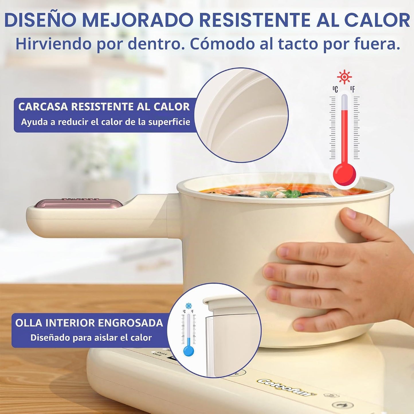 Gotoofun Juegos de cocina para niños, estufa dual eléctrica real Mo...