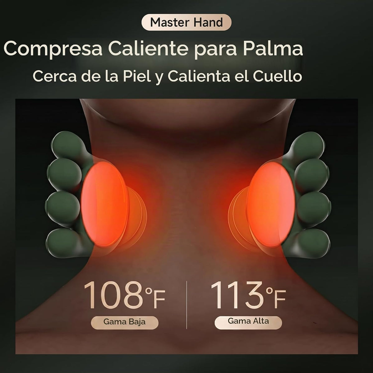 noxen Masajeador de cuello inalámbrico mejorado con control remoto...