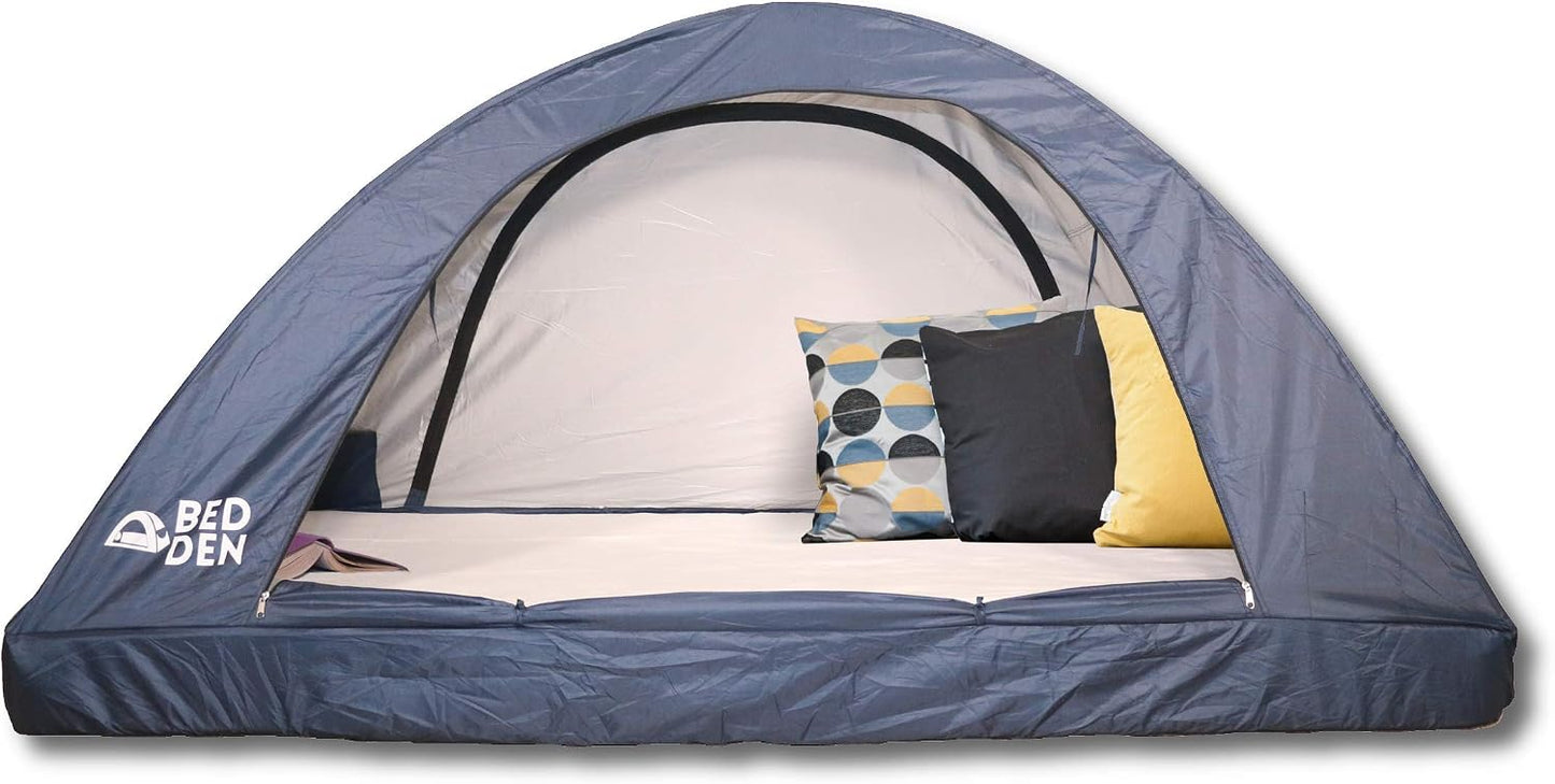 Bed Den - Toldo plegable de privacidad para cama individual XL (79....