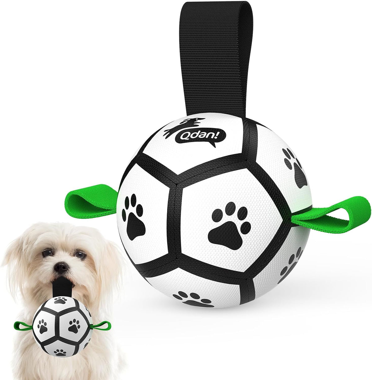 QDAN Juguetes para perros pequeños, pelotas para cachorros, pelotas...