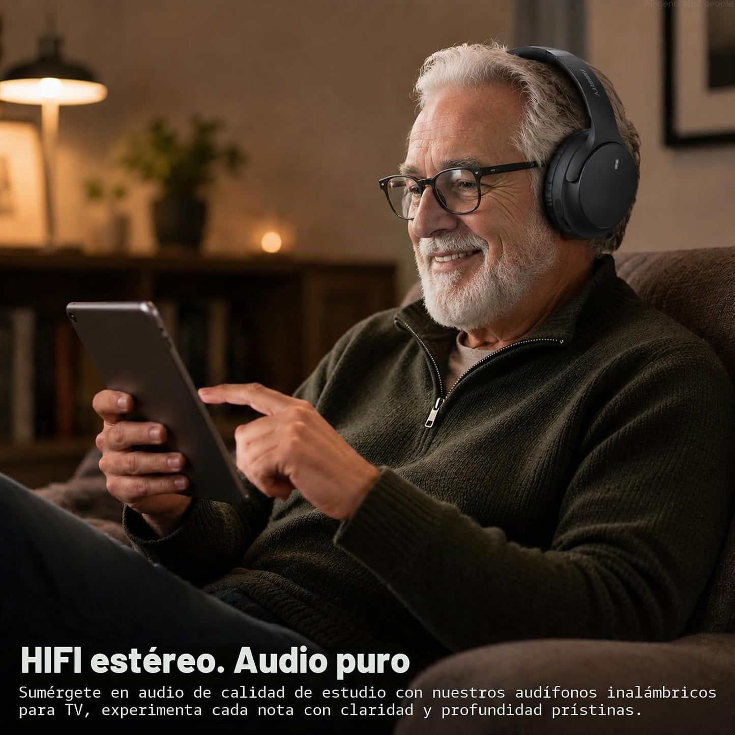 Auriculares inalámbricos para ver televisión, auriculares inalámbri...