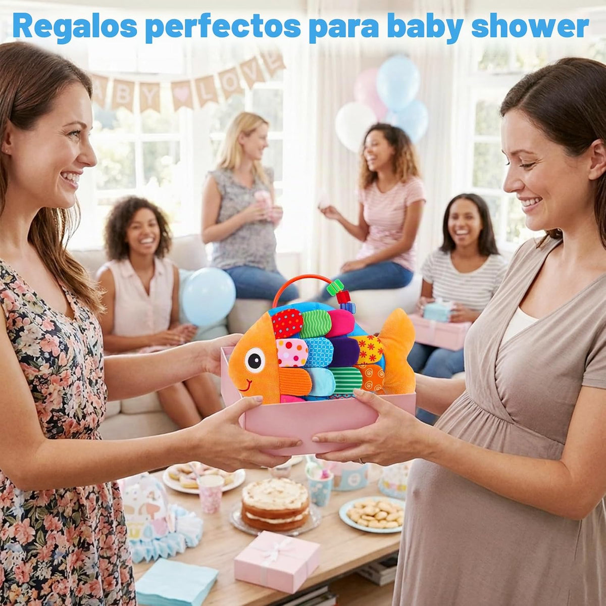 Juguetes sensoriales para bebés de 0 a 6 meses de tiempo de barriga...