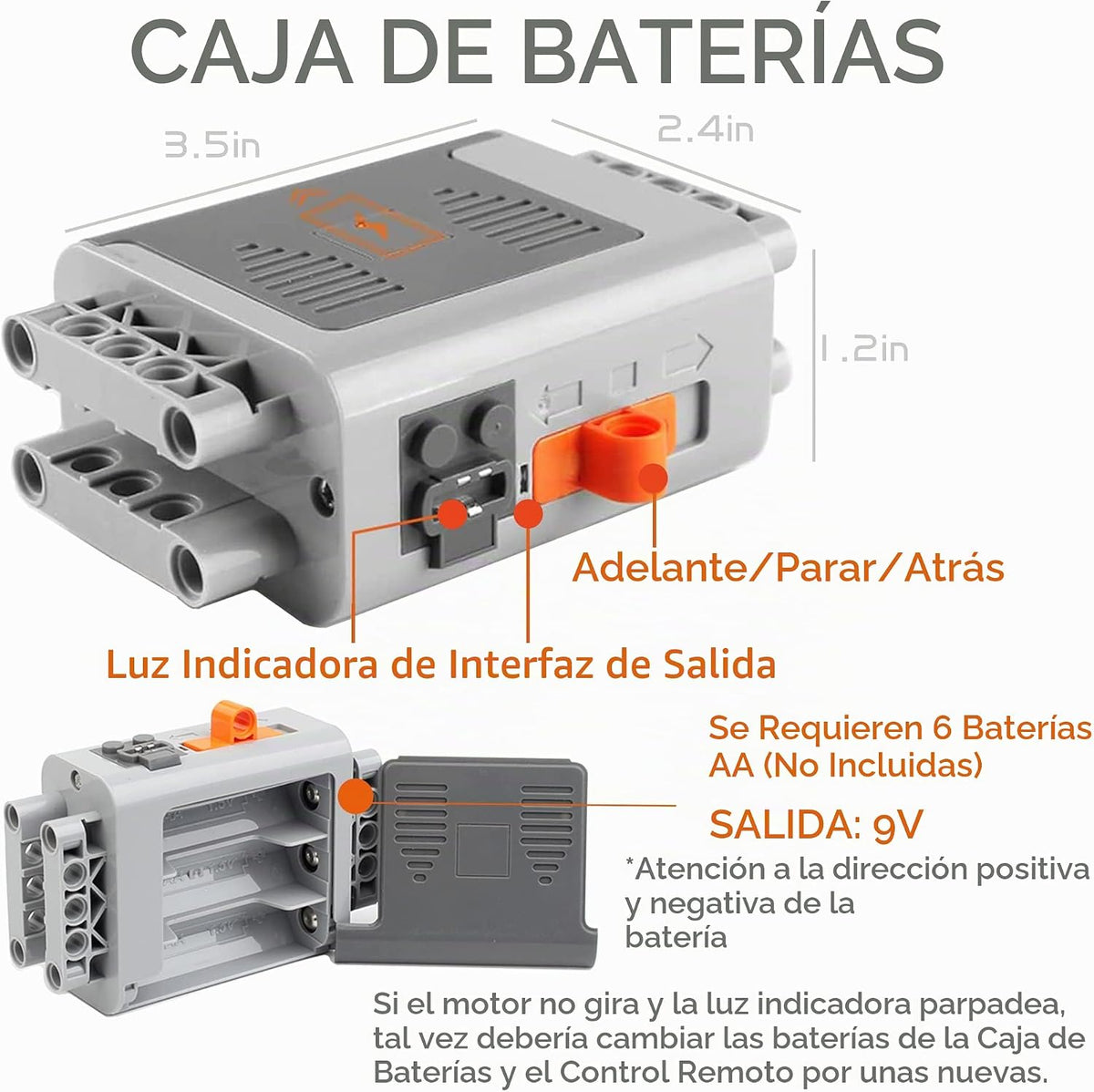 Mutcretus Juego de Motor con Función de Potencia de 54 Piezas, Cont...