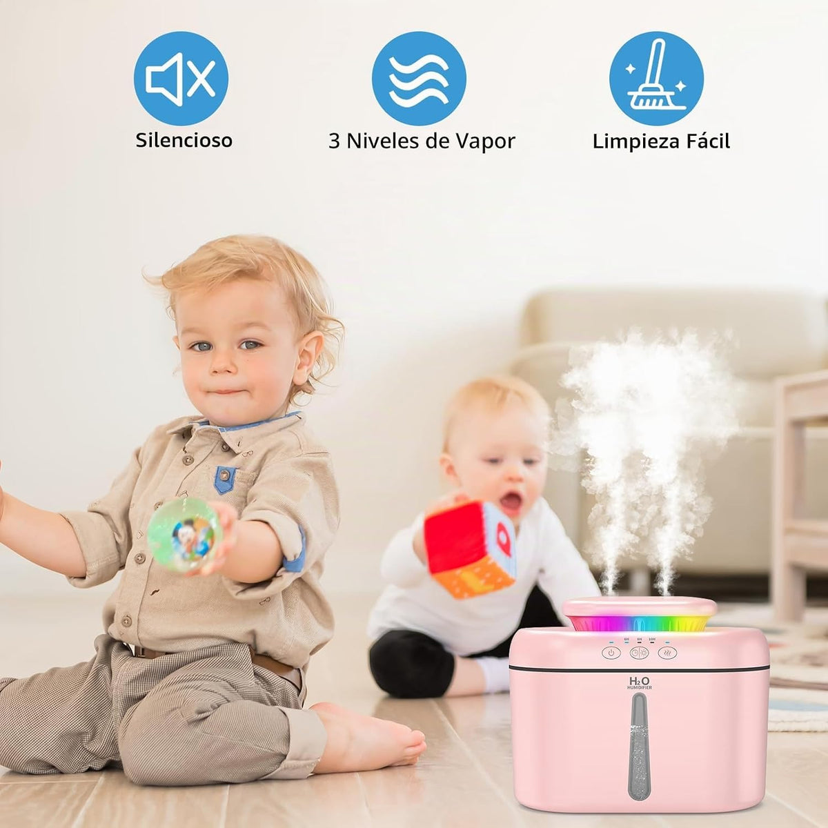 SZO Humidificador de plantas para interiores, humidificadores de 2....