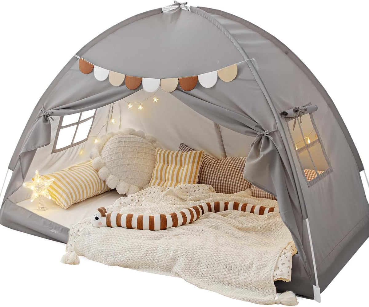 Tienda de campaña de cama Sherilyn con dosel para litera de tamaño...