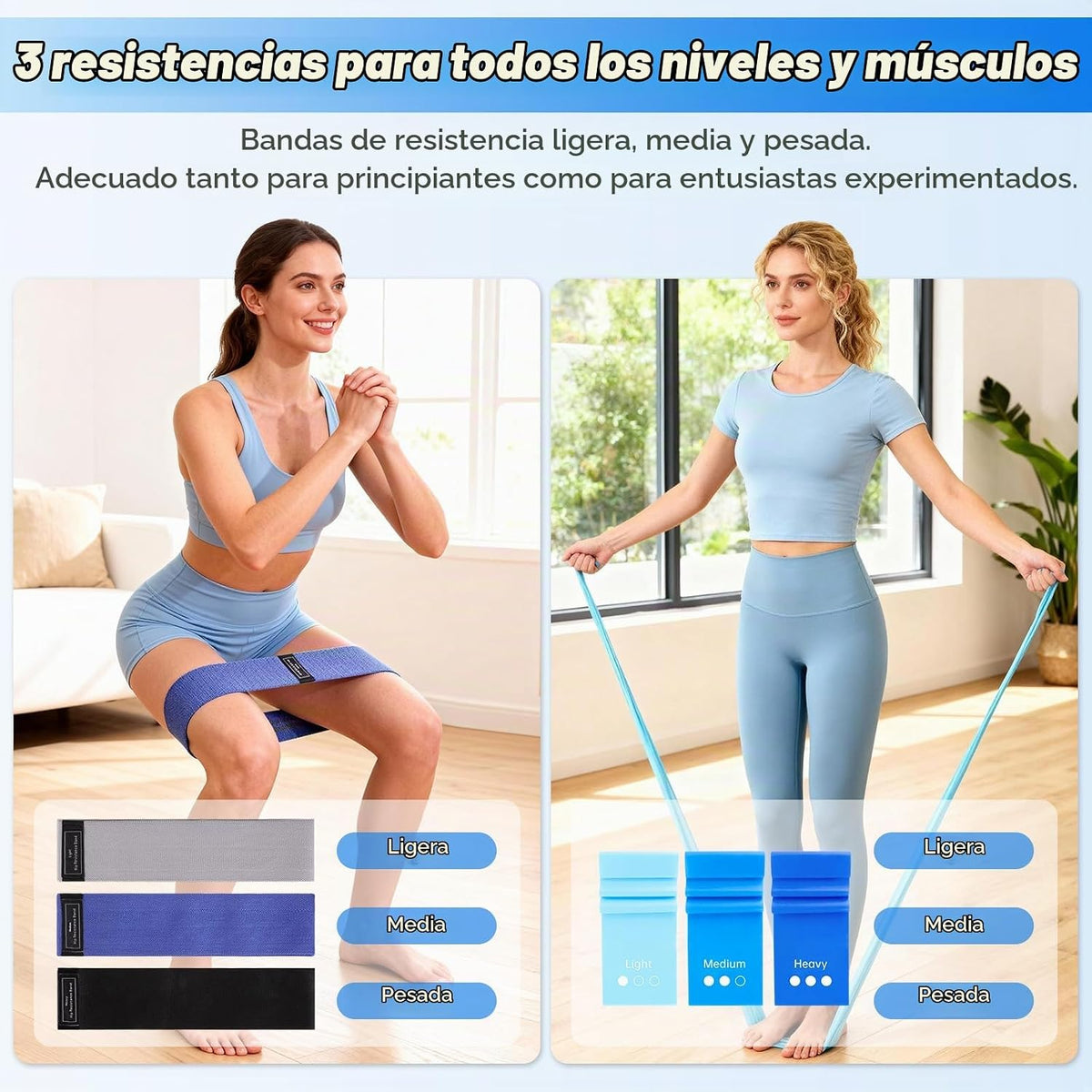 GINMIC Kit de pilates, equipo de pilates para entrenamientos en cas...