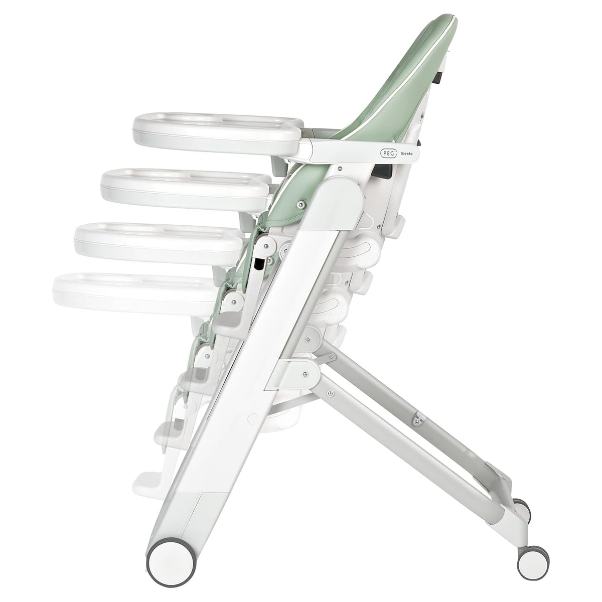 PEG Siesta, Grow with Baby - Silla alta plegable y reclinable, colo...
