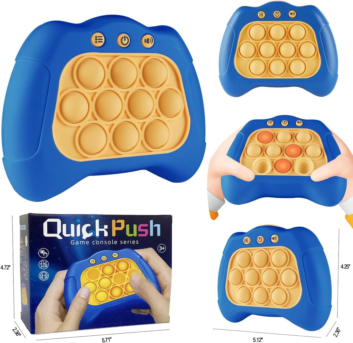 Intoypad Pop The Target! Juguete para ansiedad de mano para niños y...