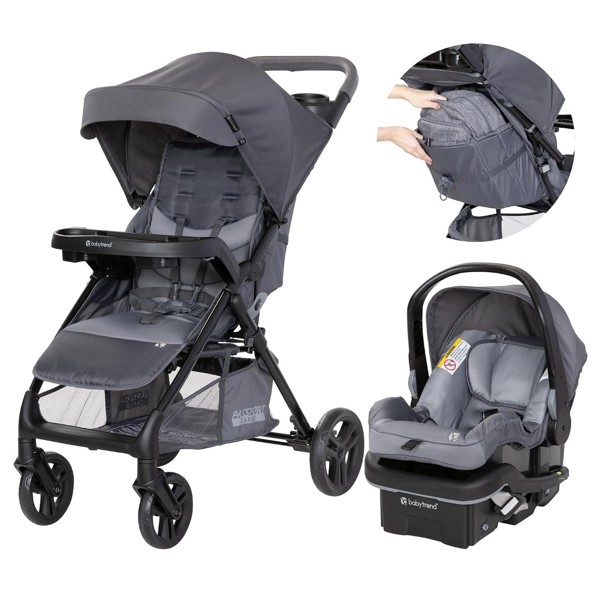 Baby Trend Sistema de viaje de carga Passport con EZ-Lift 35 Plus a...
