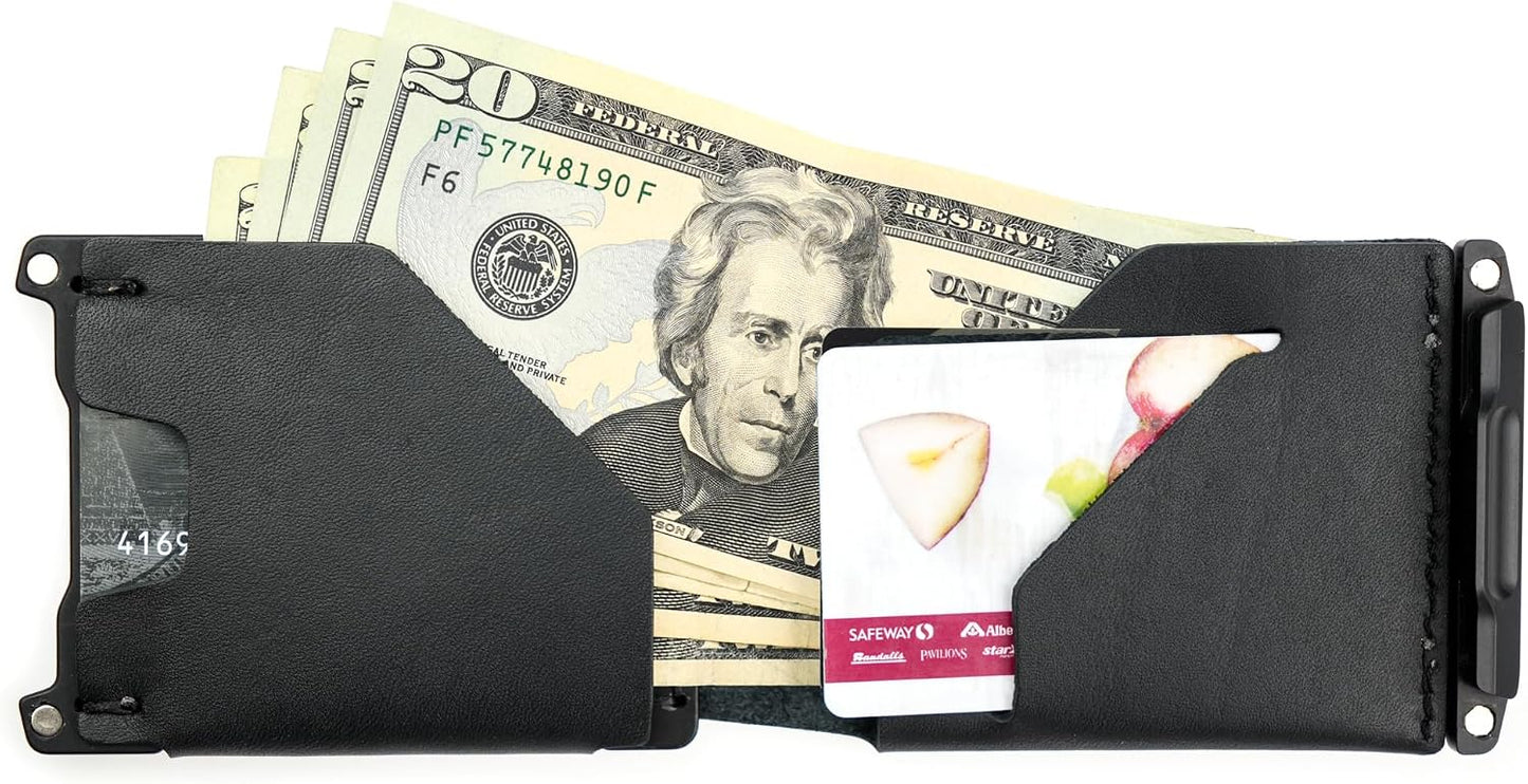 Trayvax Venture Billfold Wallet, bolsillo frontal para dinero y tar...