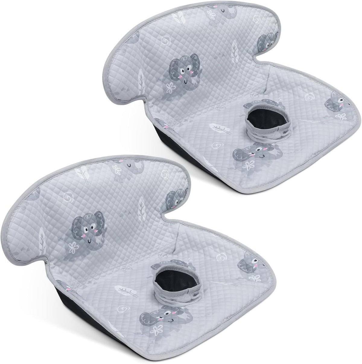 COOLBEBE Paquete de 2 protectores de asiento de coche impermeables...