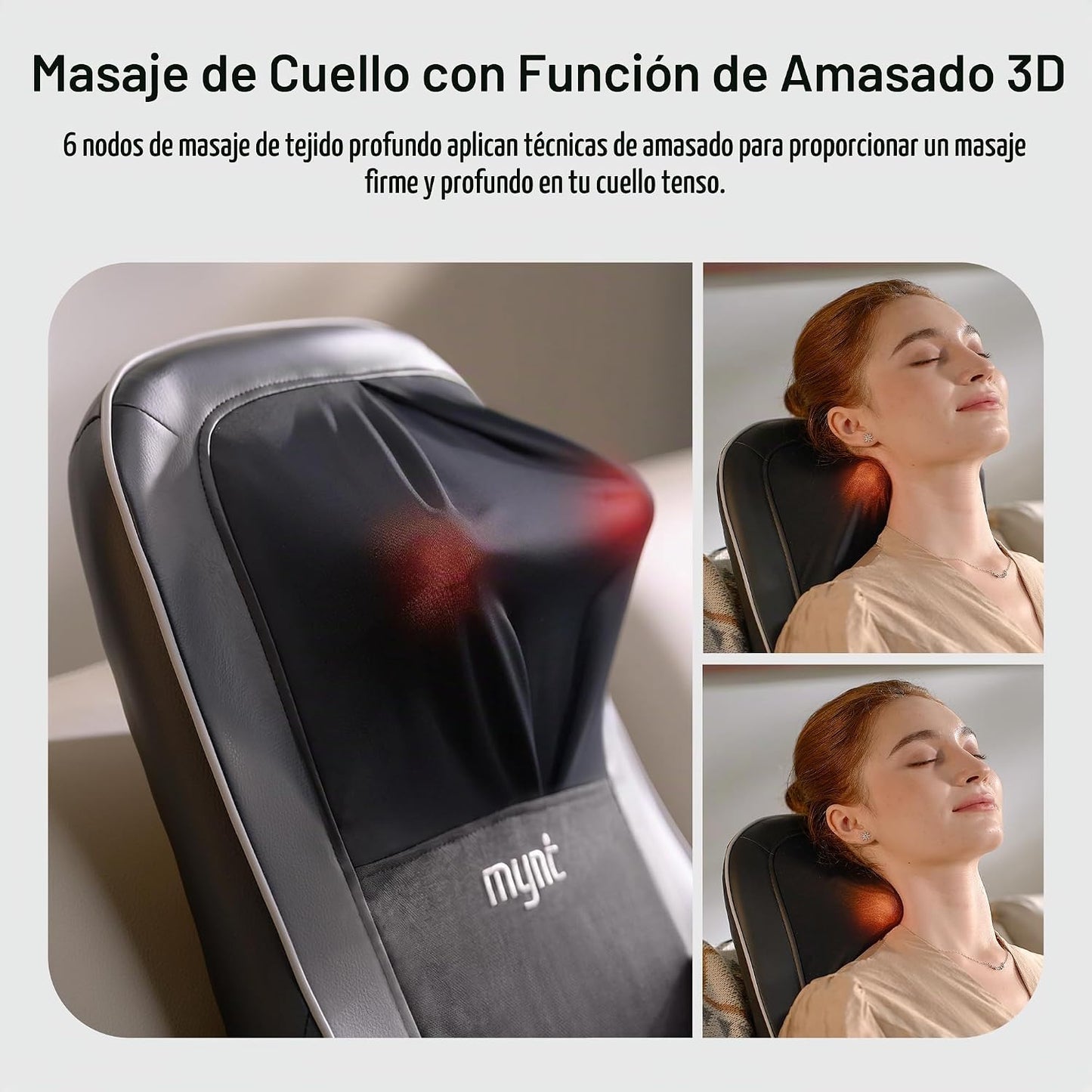 Mynt Elegible para FSA Aprobado por HSA Masajeador Shiatsu de Cuell...