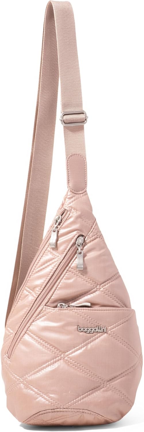 Baggallini - Mochila Mini Bandolera para Mujer - 12x7 Bolso Cruzado...
