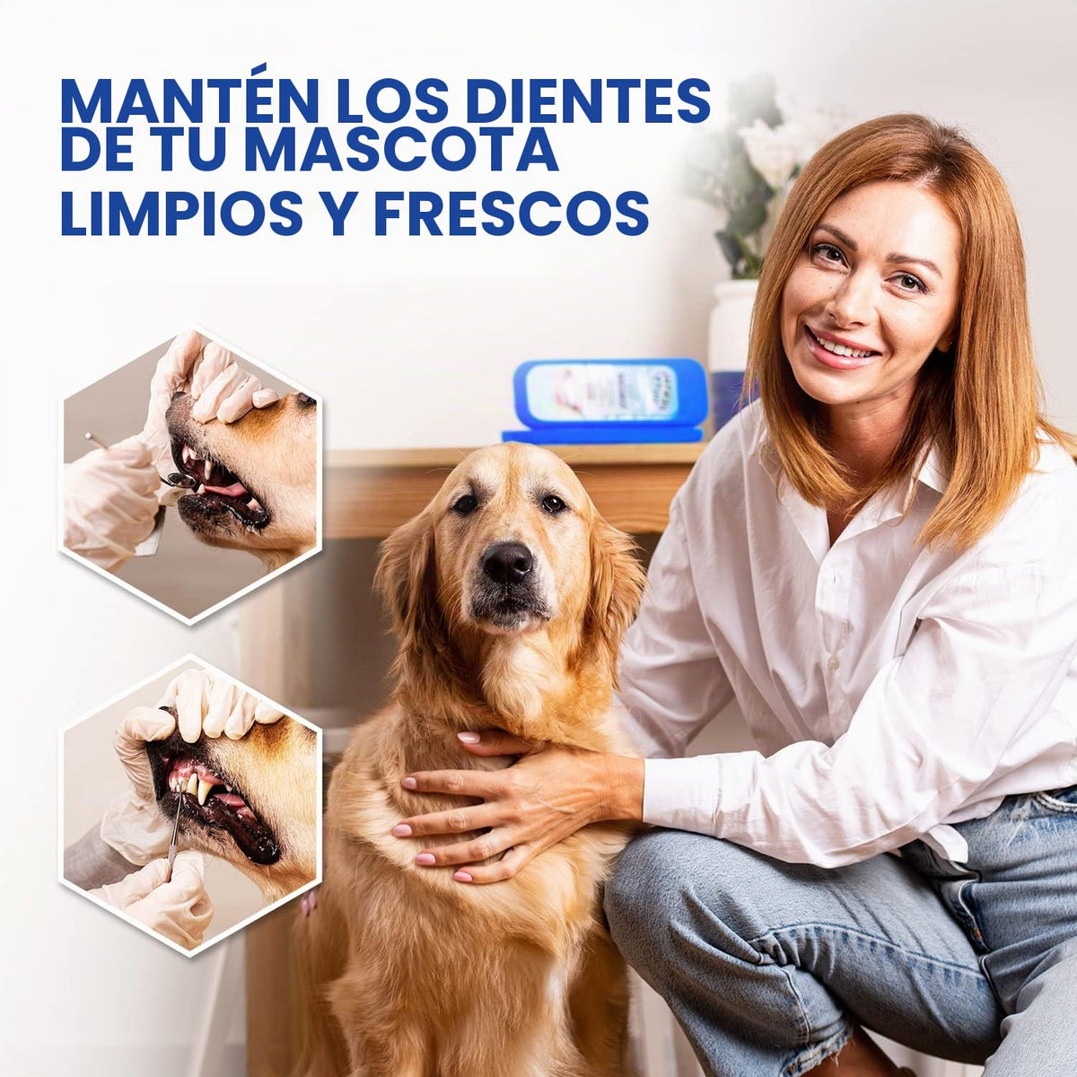 Kit de higiene dental: set de remoción de placa y sarro - raspador...