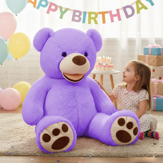 SRANWOW Oso de peluche gigante súper suave con detalles de pata (mo...