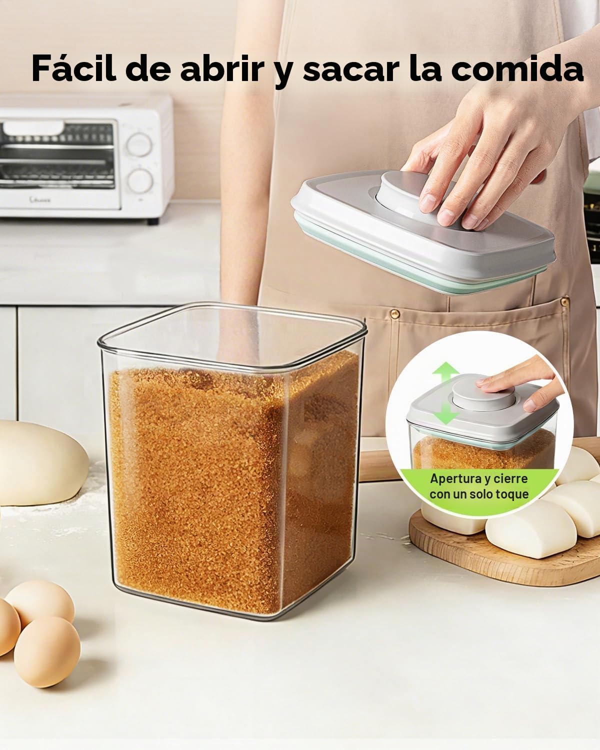 Ankou Juego de recipientes de almacenamiento de alimentos, 2.8 cuar...