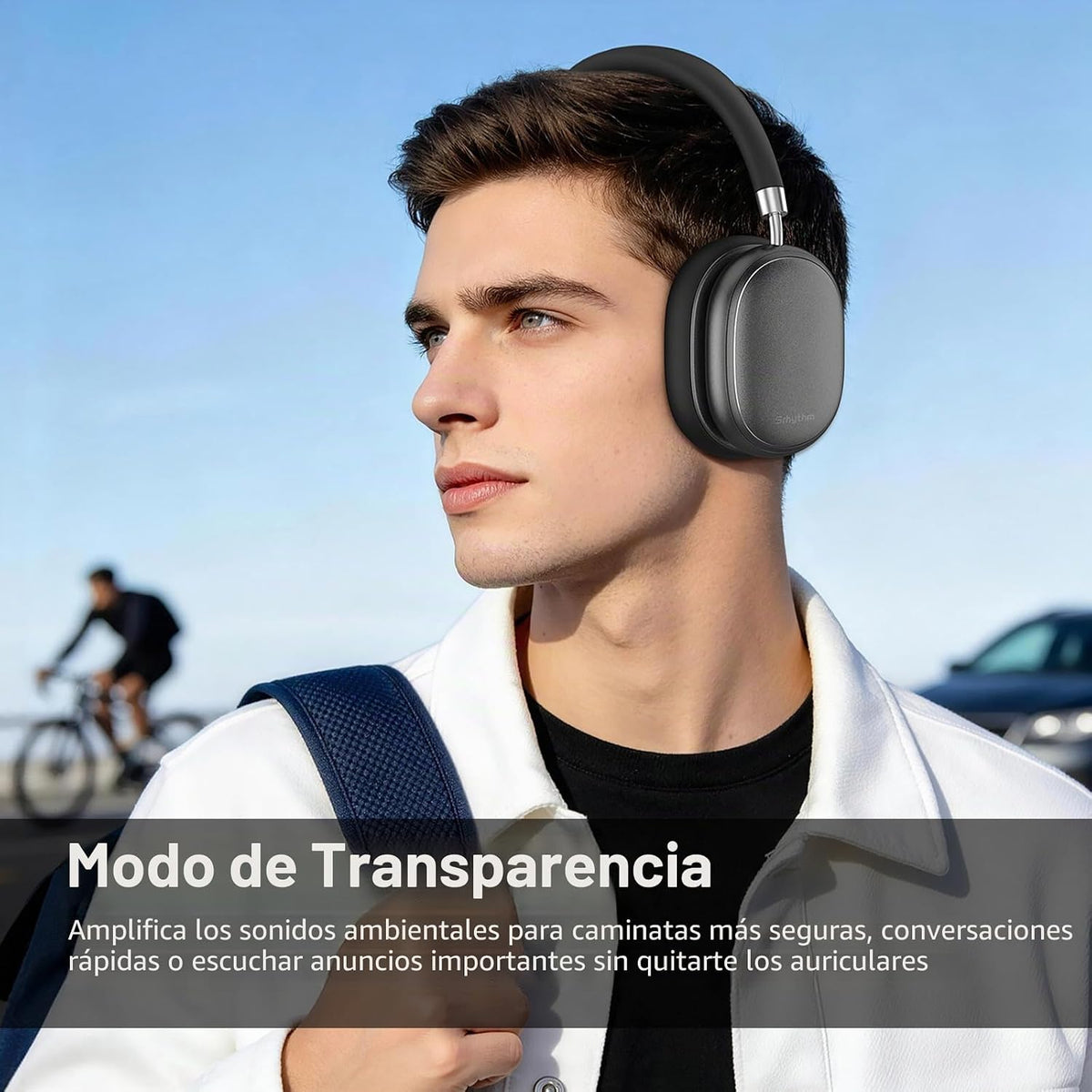 Srhythm NiceComfort 95 Auriculares inalámbricos con cancelación de...
