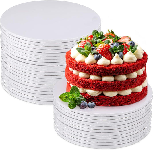 20 piezas de 12 pulgadas de tambor redondo para tartas redondas de...