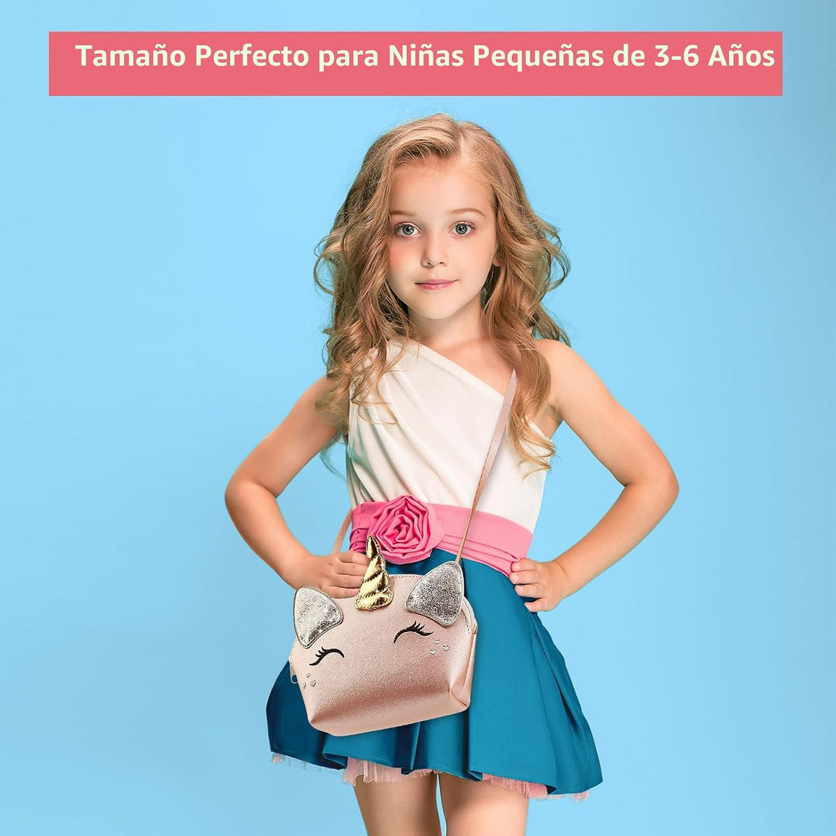 Kit de maquillaje de simulación para regalo de niña de 3, 4, 5 años...