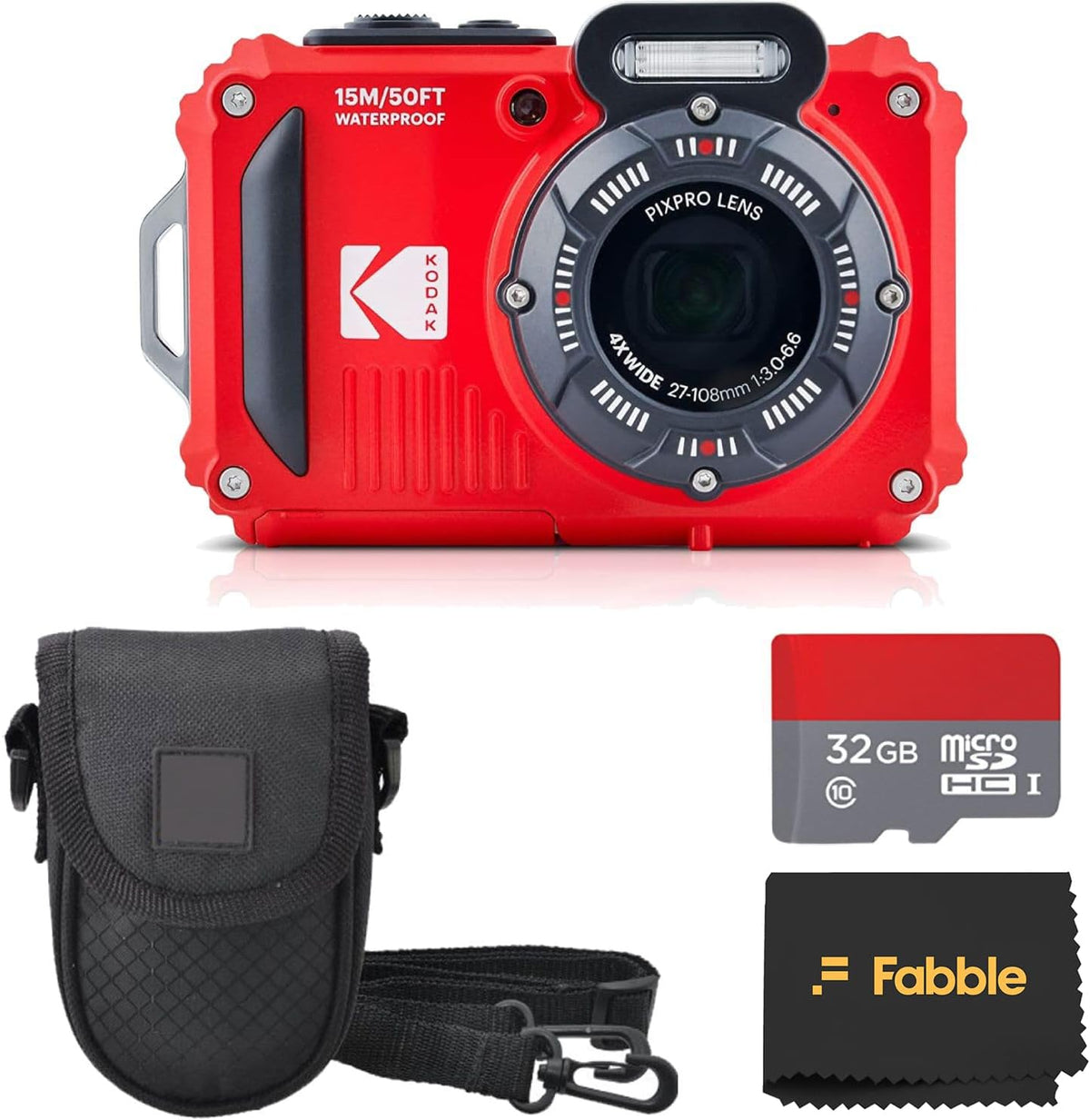 KODAK PIXPRO WPZ2 Cámara digital resistente, impermeable y a prueba...