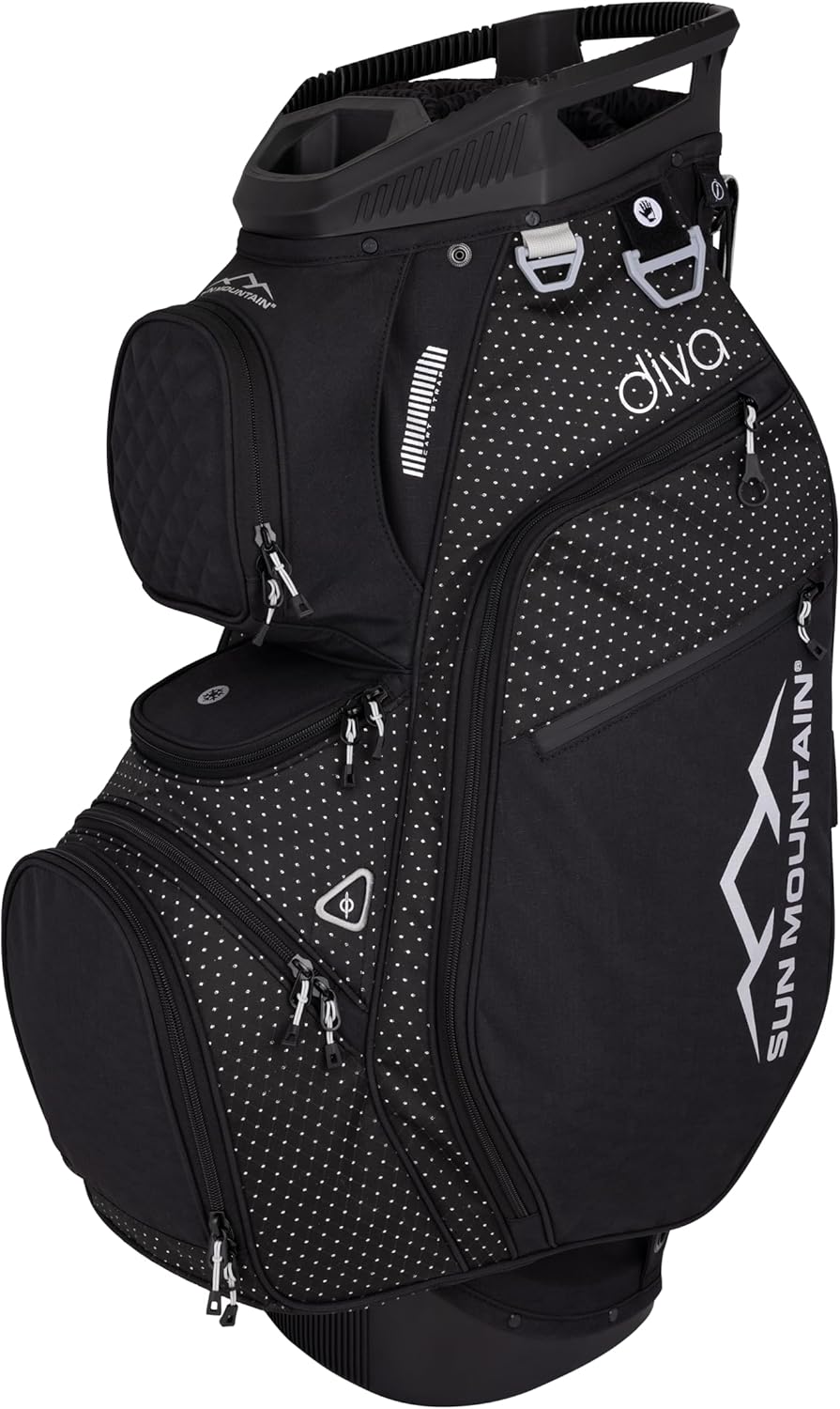 Sun Mountain Diva - Bolsa de golf con divisor de 14 vías 2025 con 8...