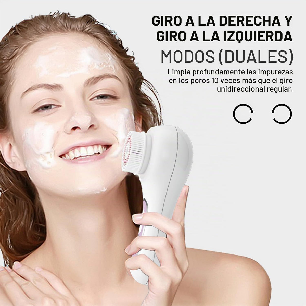 UMICKOO Exfoliador y Exfoliante Facial, Cepillo de Limpieza Facial...