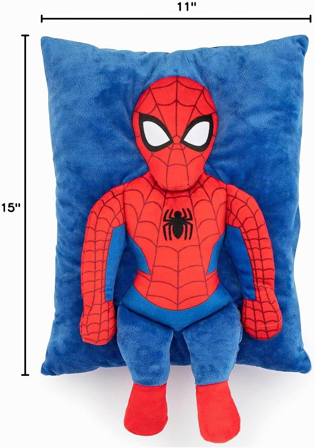Jay Franco Marvel Spiderman 3D Almohada de Abrazo - Súper Suave \u2...