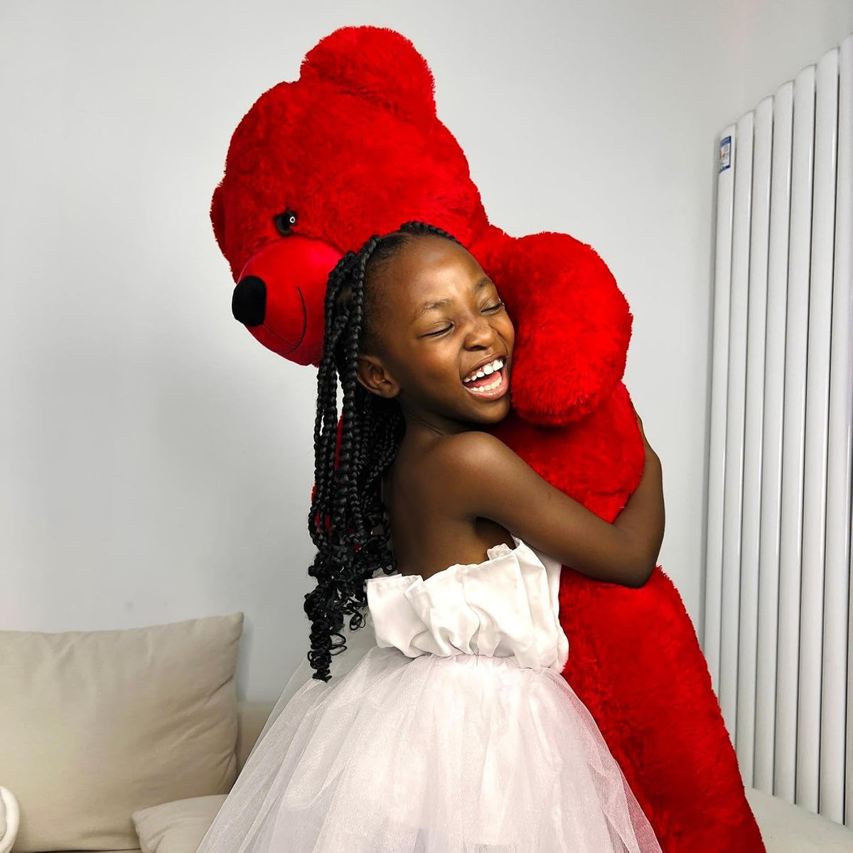 MaoGoLan Oso de Peluche Gigante Animal de Peluche 47 pulgadas, Oso...