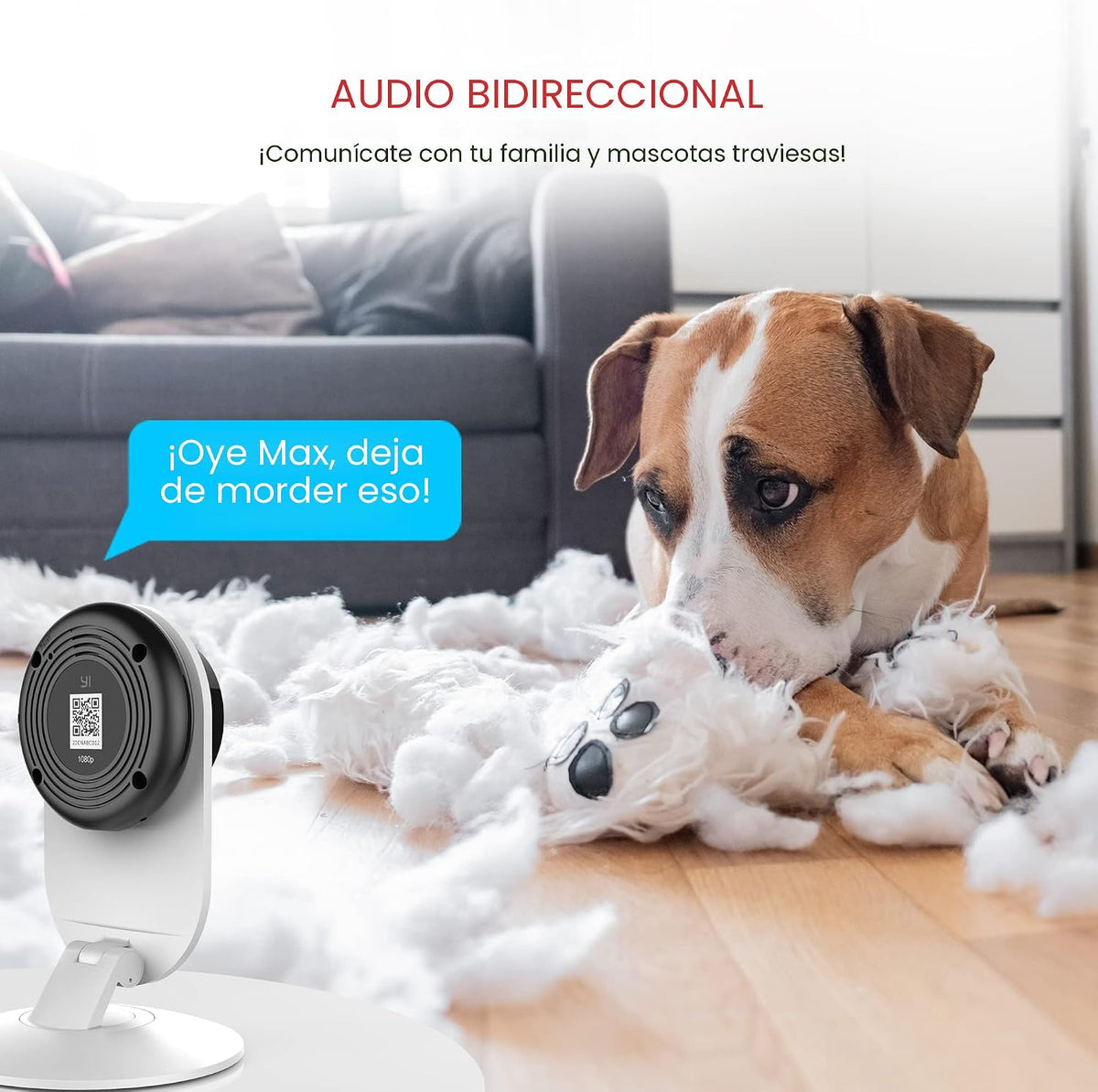 YI Cámara de seguridad para el hogar PRO 2K 3pcs, WiFi de 2.4GHz co...