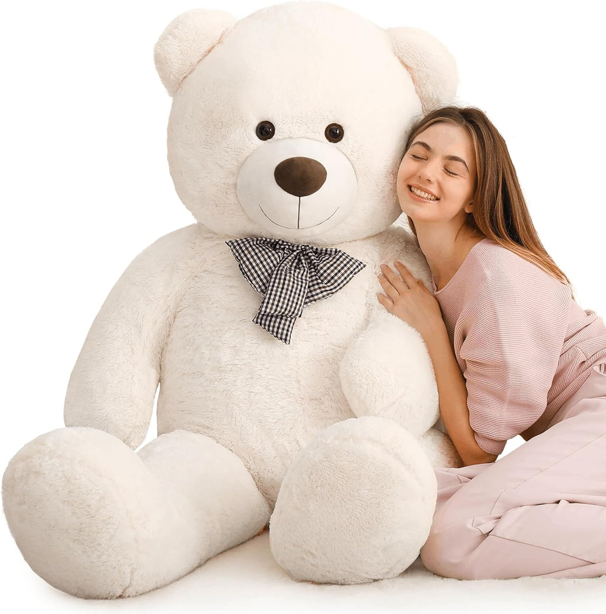 MaoGoLan Oso de Peluche Blanco Gigante Animal de Peluche de 5 Pies,...
