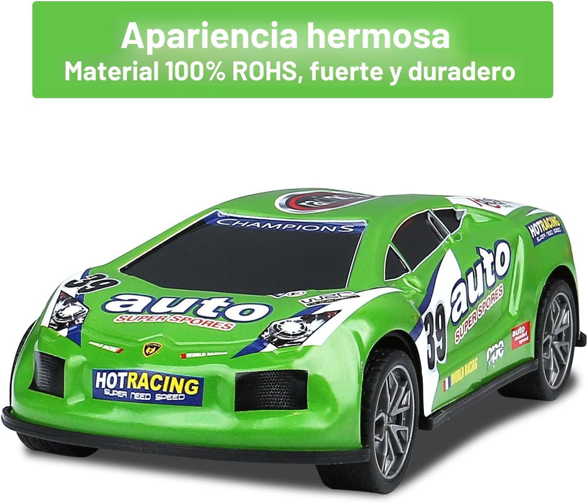 ZOHANINDL Juego de juguetes de autos de fricción de 7 pulgadas, cam...
