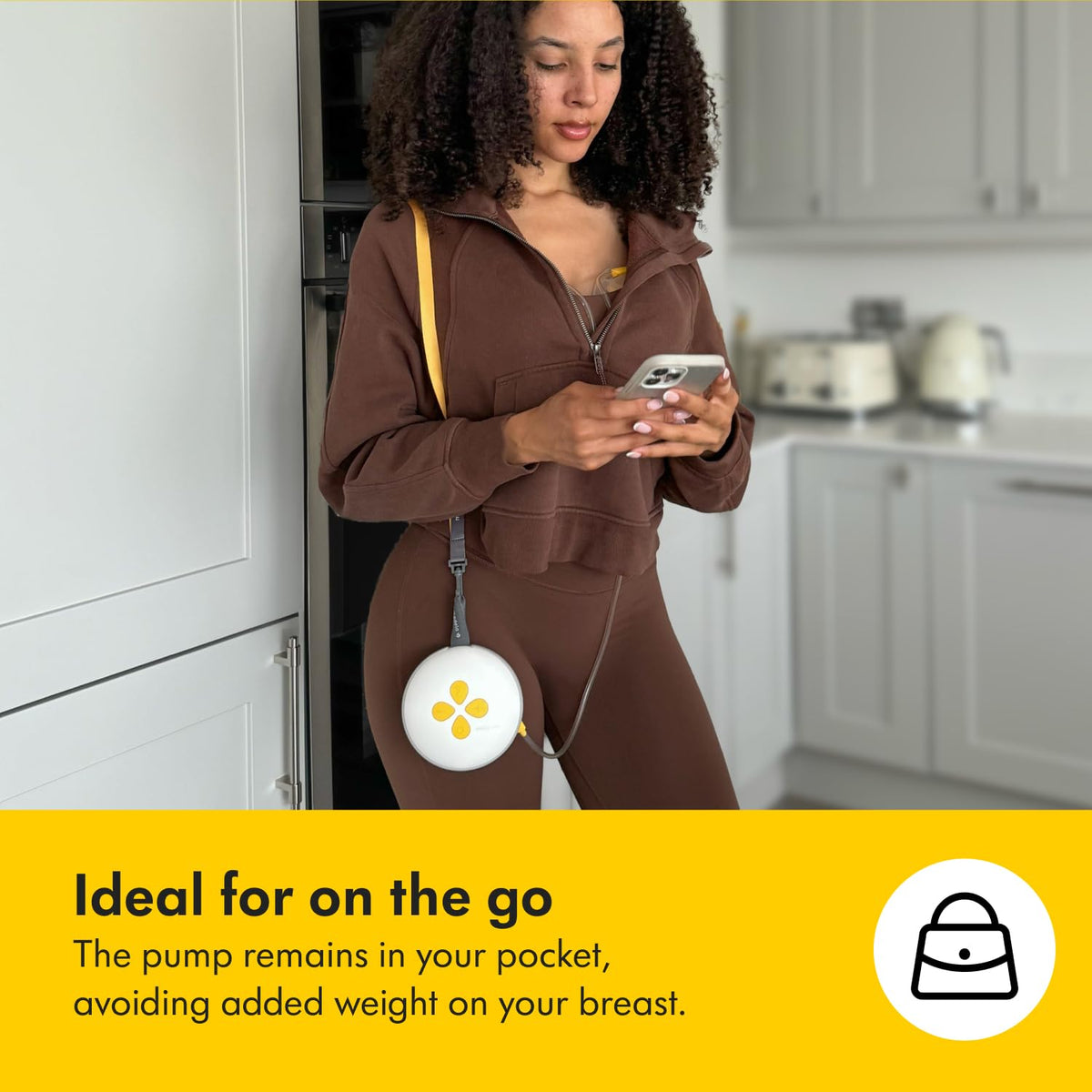 Medela Swing Maxi Extractor de Leche Eléctrico Manos Libres | 1Ct