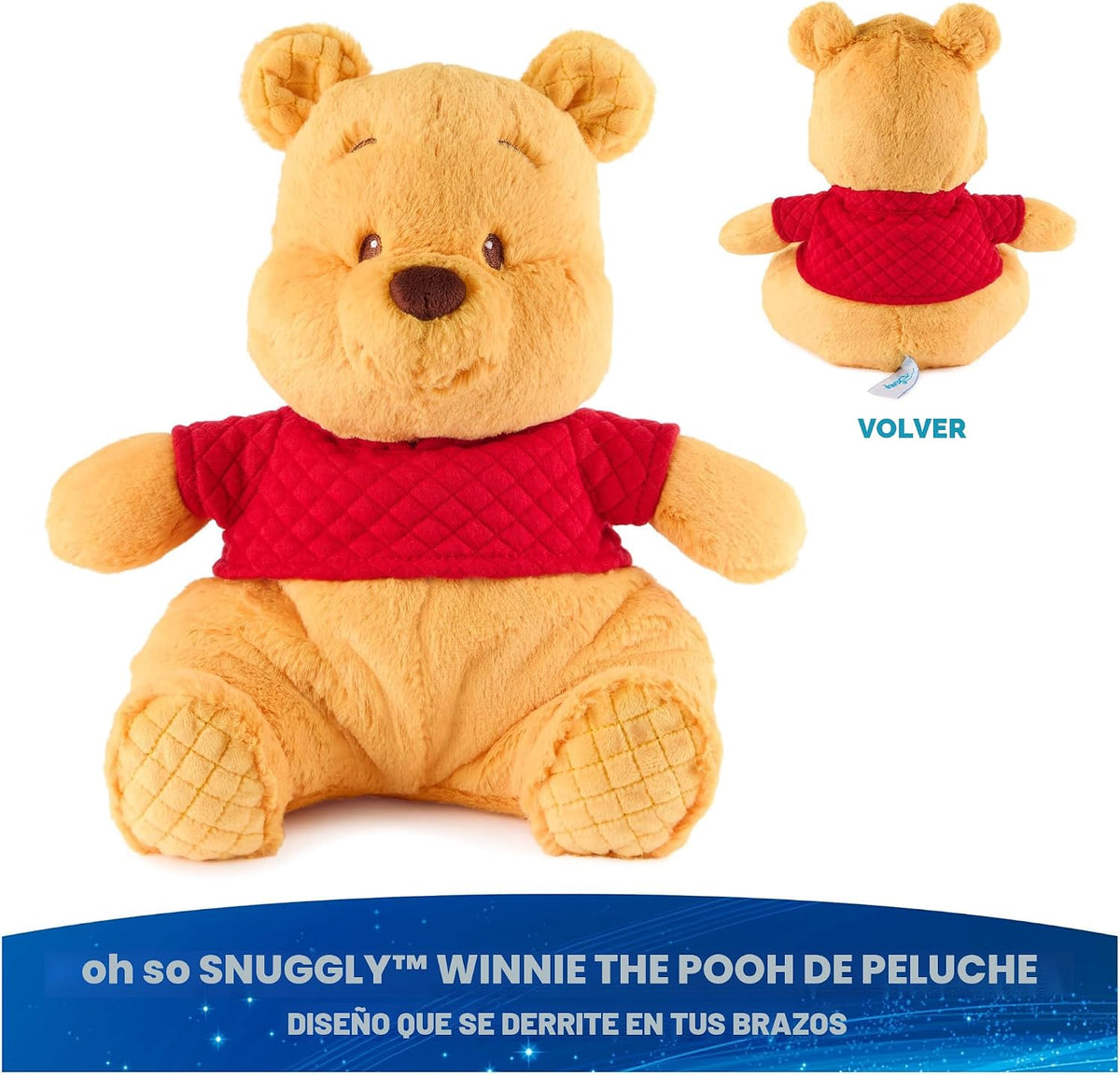 GUND Disney Winnie the Pooh Oh So Snuggly Pooh Bear - Oso de peluch...