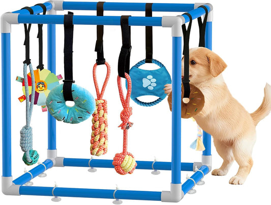 Gimnasio de juego para cachorros con 8 juguetes colgantes, gimnasio...
