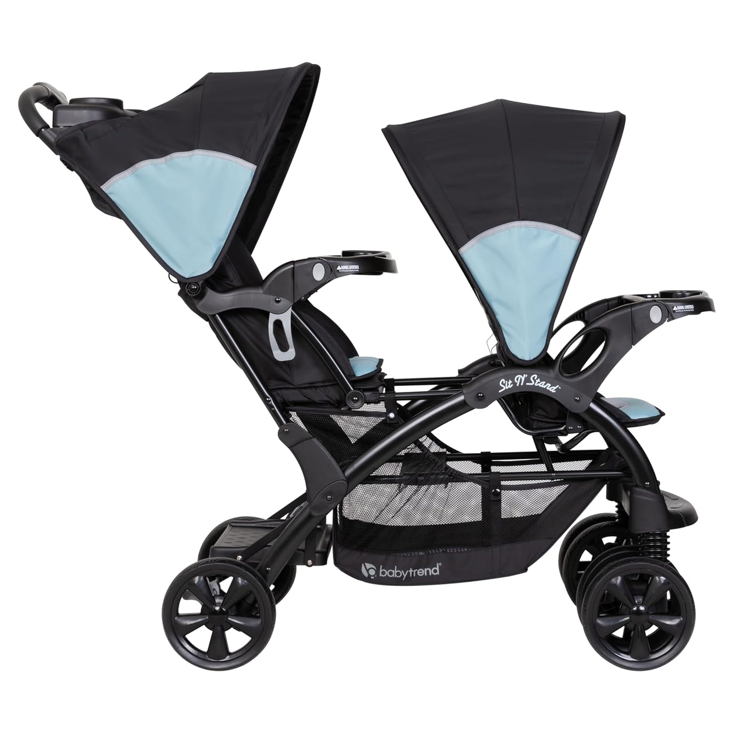 Baby Trend Sit N' Stand® - Cochecito doble, color azul desierto