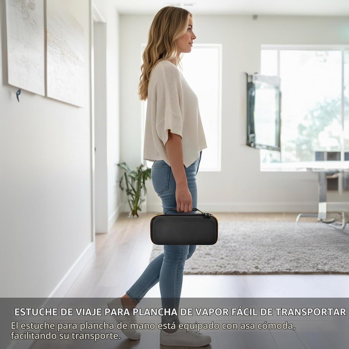 GWCASE Funda de transporte de vapor de viaje y hierro, se adapta a...