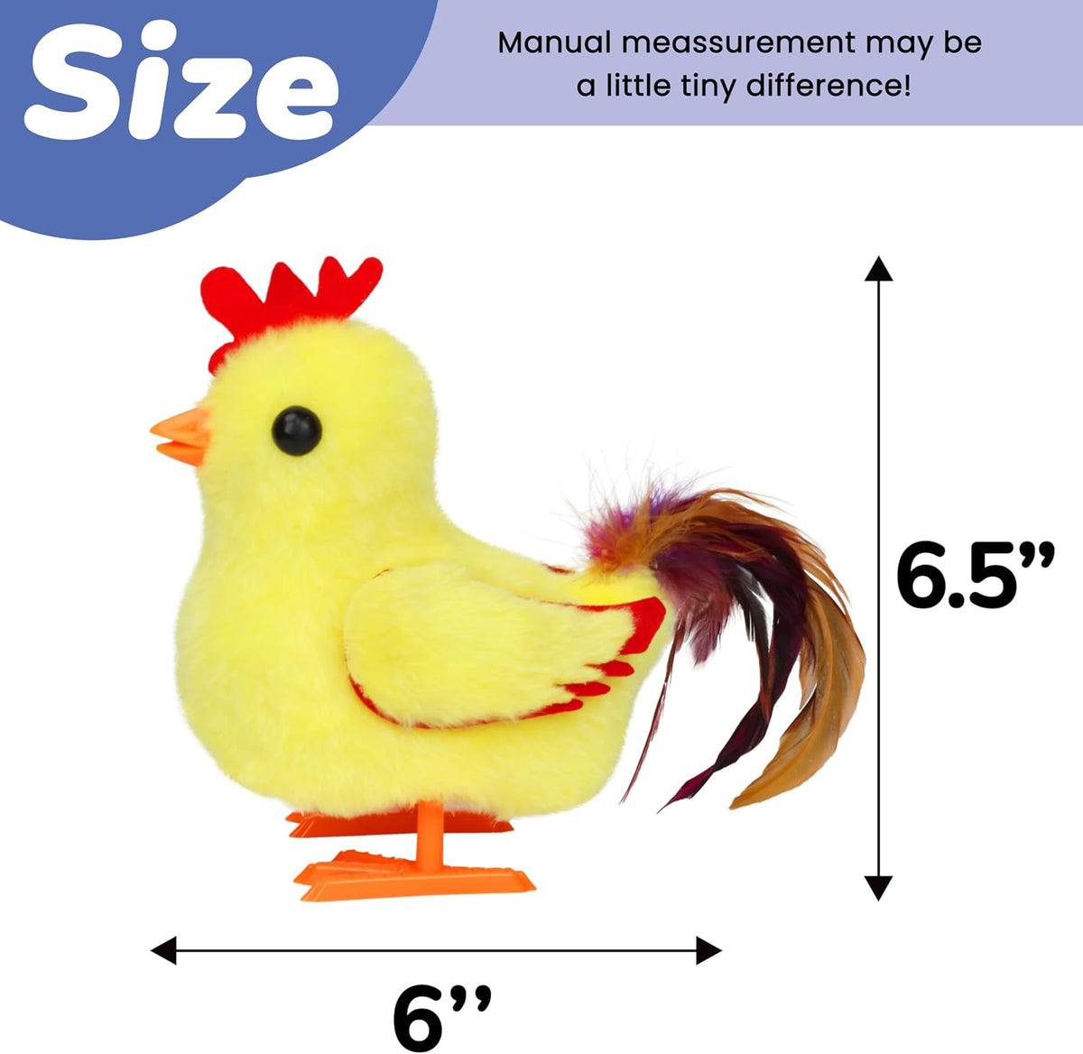 Hopearl - Pollo caminante, mascota, gallo, juguete interactivo, ele...