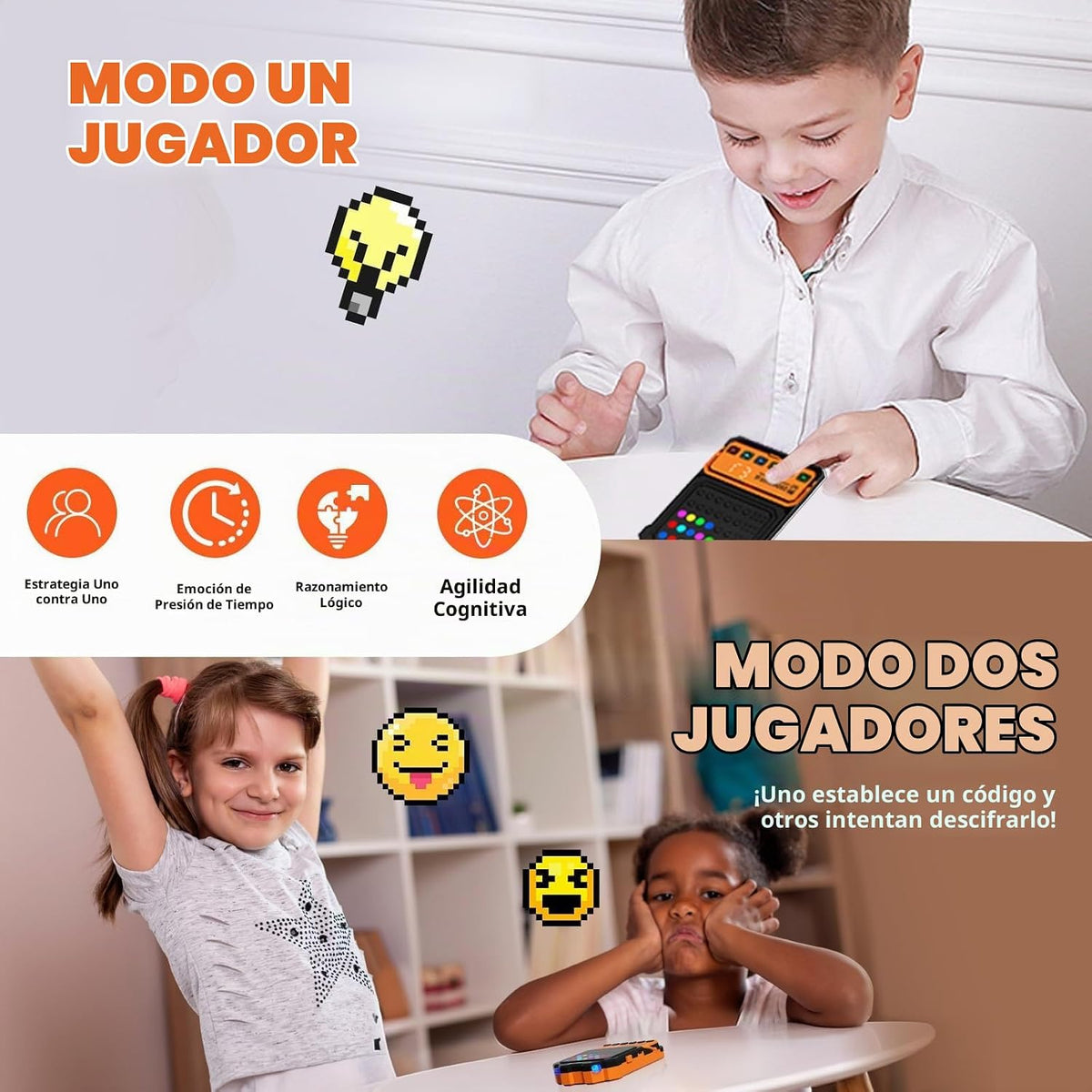 Juego electrónico para romper códigos, más de 10,000 desafíos lógic...