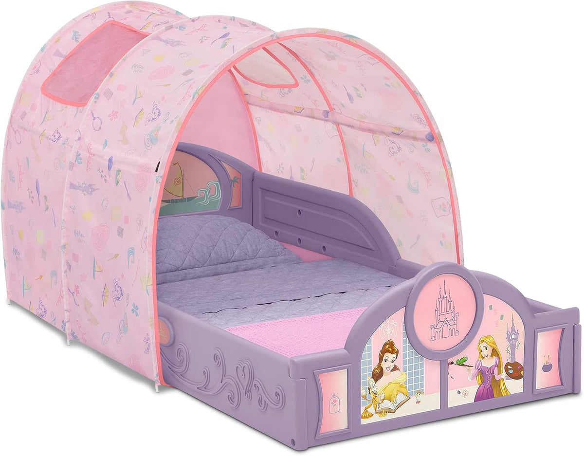 Delta Children - Cama para dormir y jugar de Disney Princesa para n...