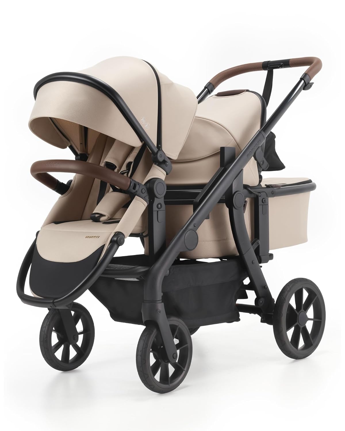 Momcozy ChangeGo - Cochecito de bebé, cochecito convertible de una...