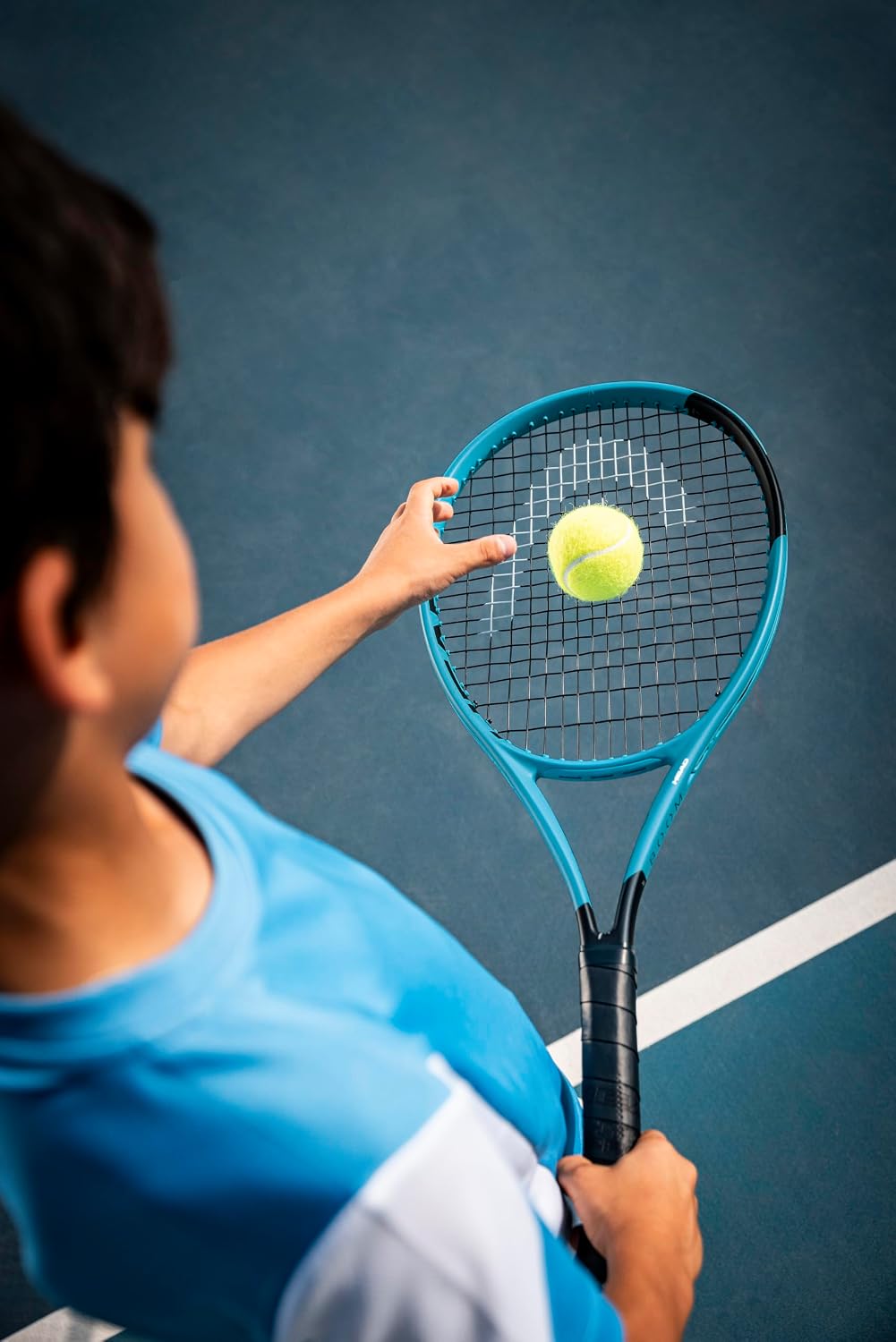 HEAD Raqueta de tenis Boom Jr. 2026 | Pre-encordado, edades 9-11