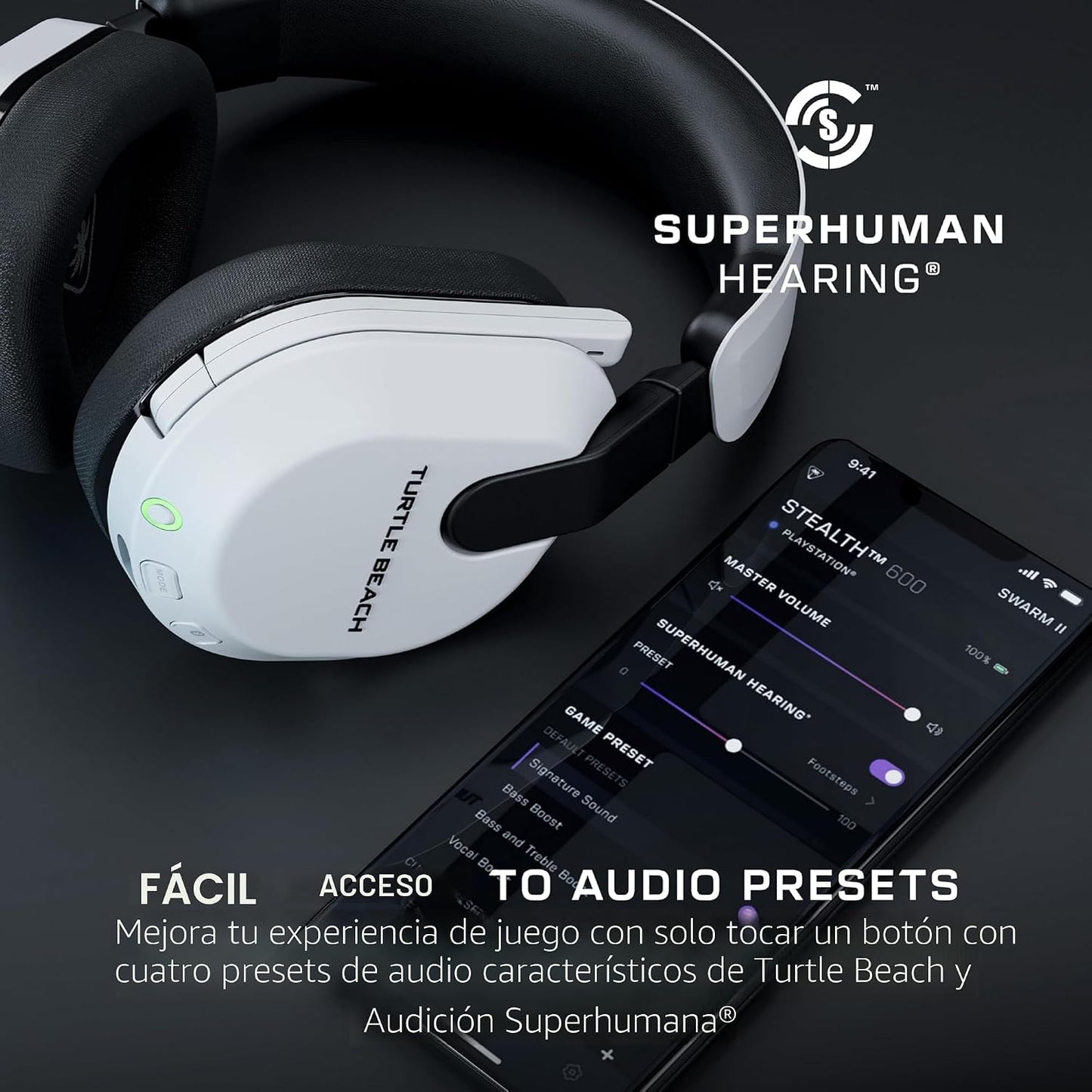 Auriculares inalámbricos para juegos Turtle Beach Stealth 600 para...