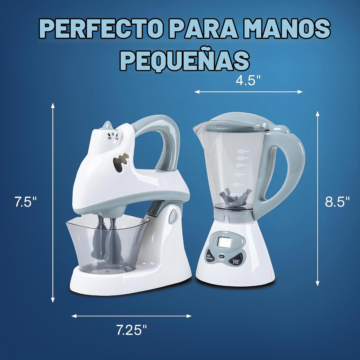Juego de simulación con dispositivos divertidos, juego de mezclador...
