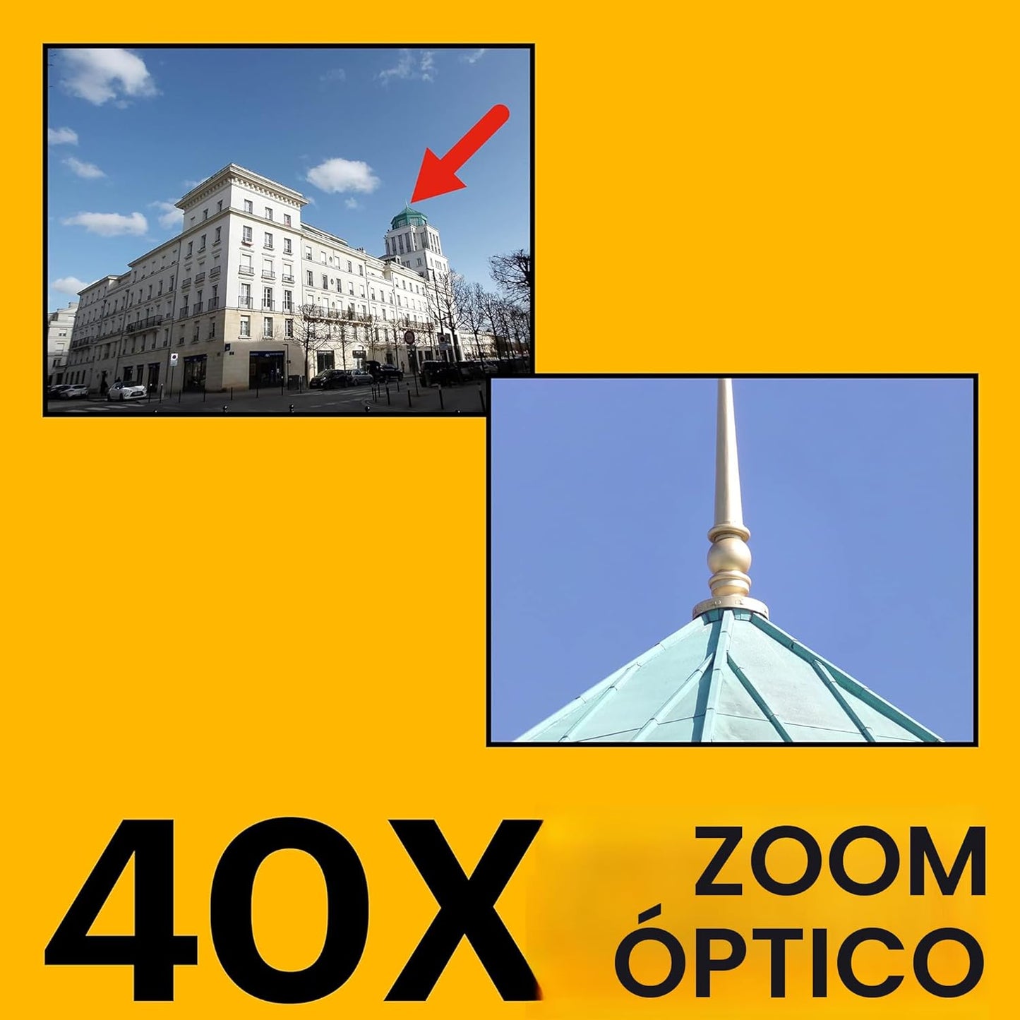 KODAK PIXPRO AZ405 - Cámara digital de 20 MP, zoom óptico 40x, AA,...